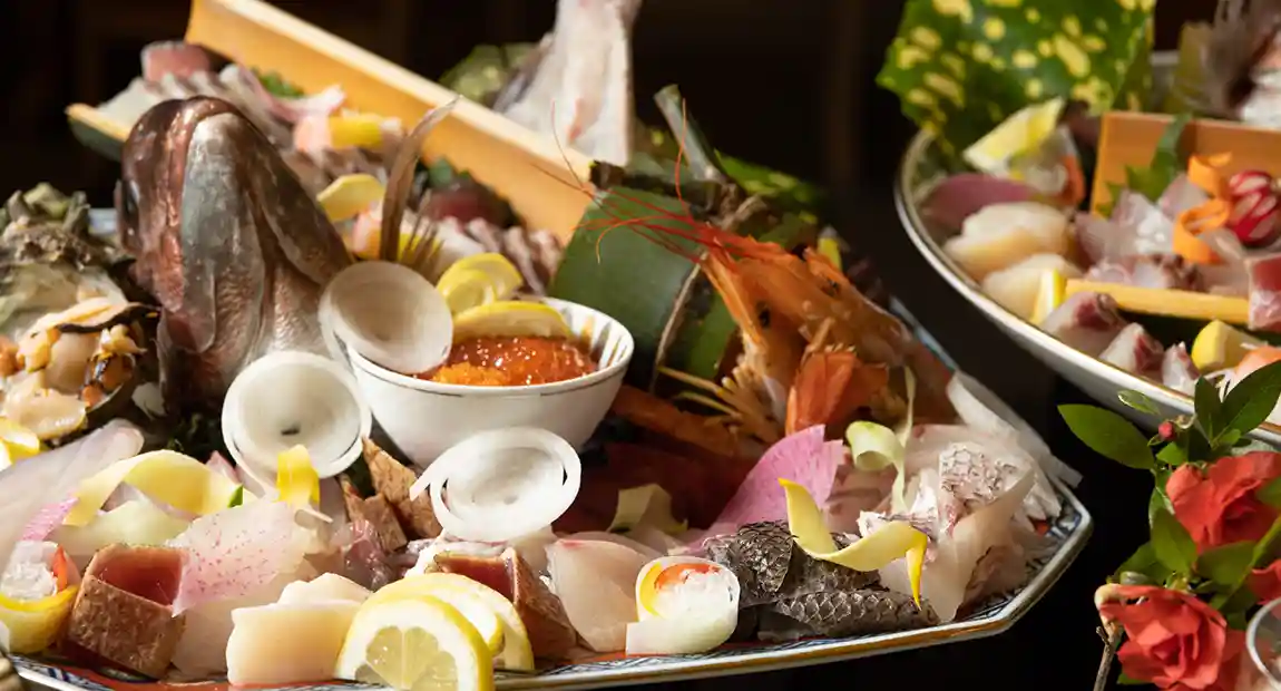 夕食ビュッフェ