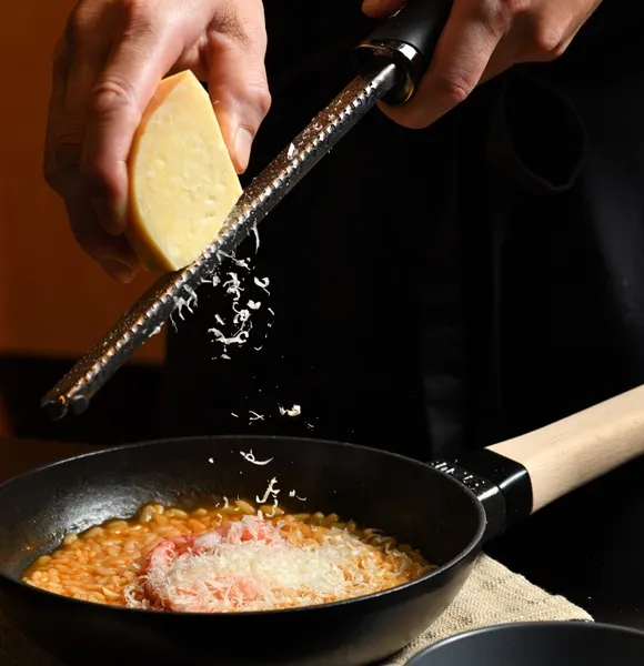 うま味が溶けこんだ絶品リゾット