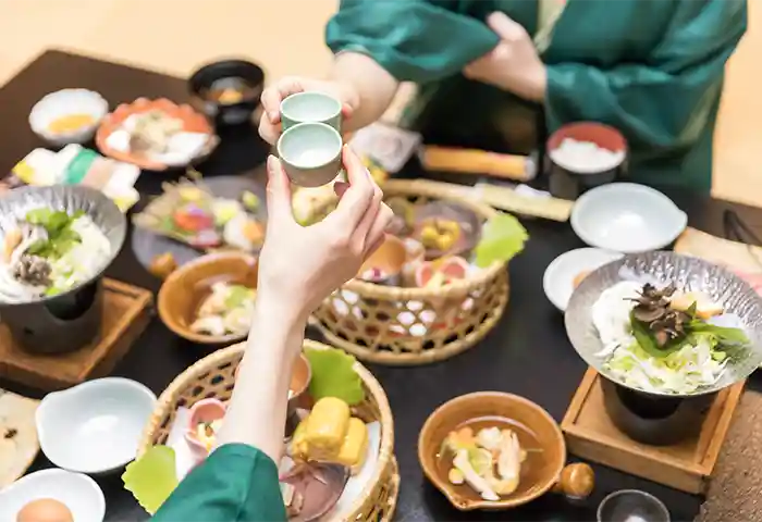 河鹿荘のおもてなし