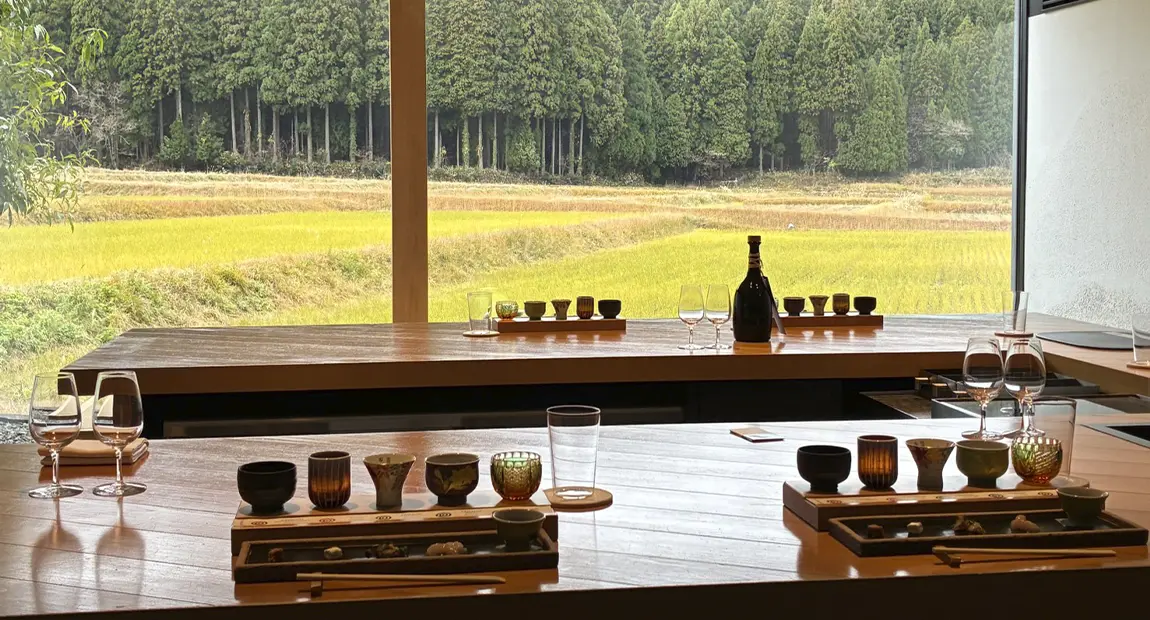 里山の四季に包まれて、一期一会